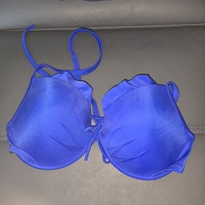 Victorias Secret Royal Blue Bikini Top 34D!!